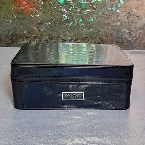 Jimmy Choo Black Patent Leather Display Prop Parfume Box Decoration